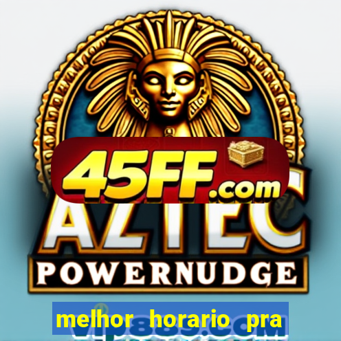 melhor horario pra jogar fortune rabbit